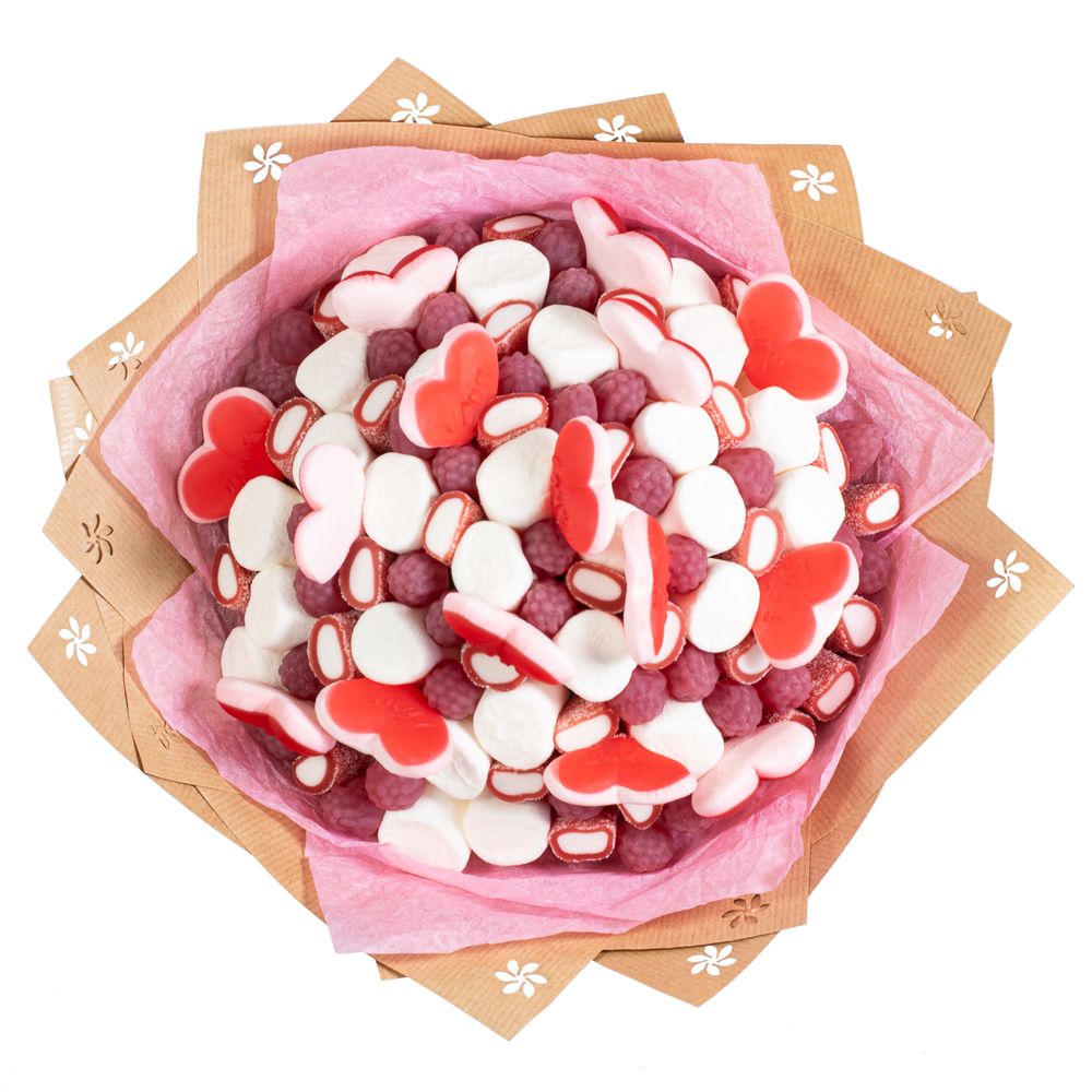 Оригинальный подарок для женщин - Конфетный букет «Vita Pink»