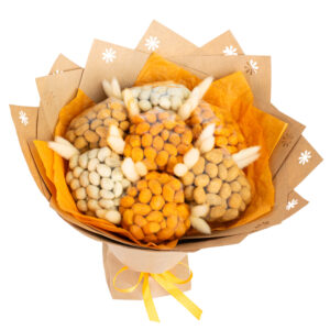 Edible bouquet of spicy nuts for men